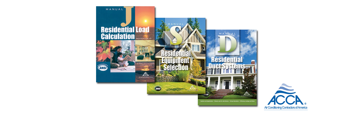 HVAC Training: Manual J, Manual S & Manual D