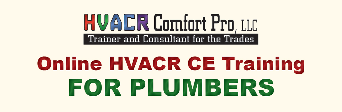 HVACR CE Training for Plumbers